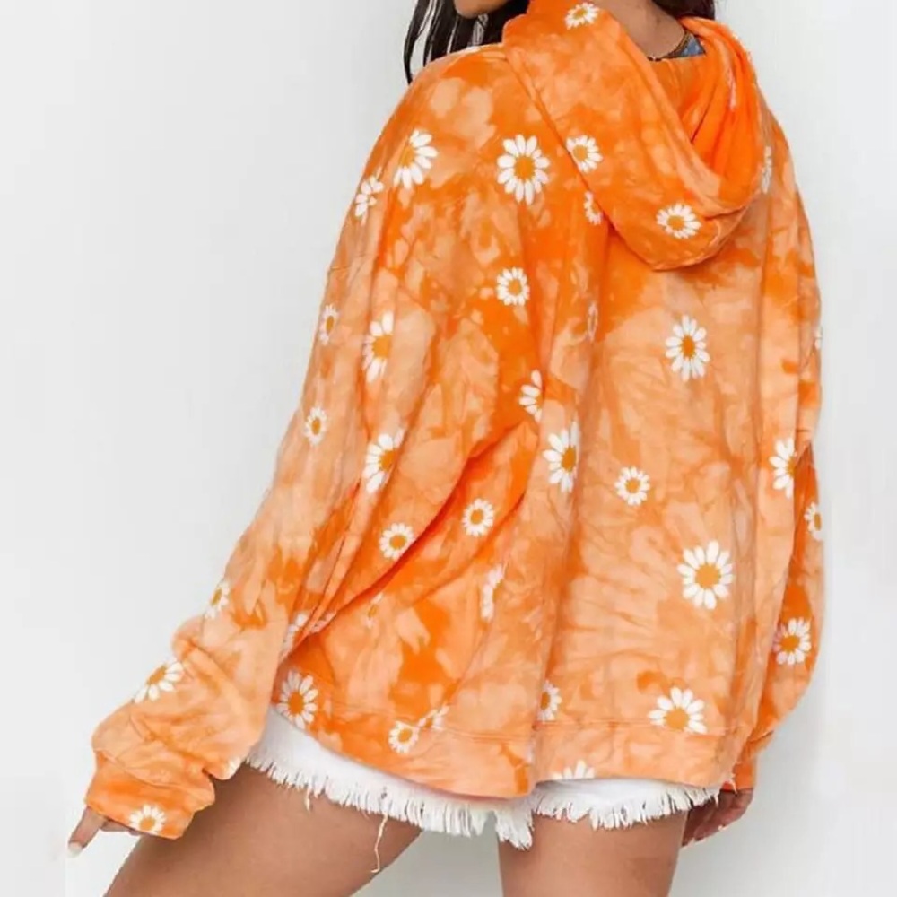 New Spring relaxed fit floral hoodie - Picture 5 of 6